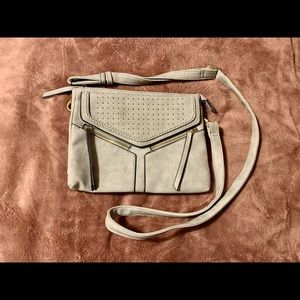 VR NYC crossbody. Grey. Brand new.